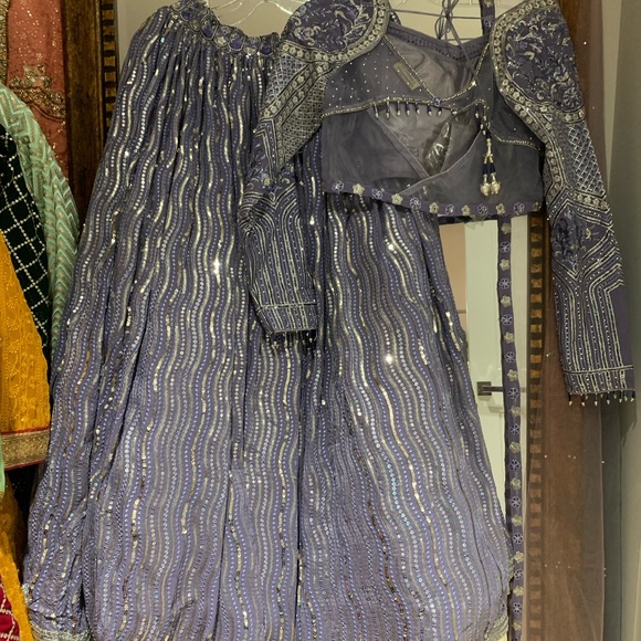 Designer lenghas for sale more on Instagram page shandesigns2020 - Picture 4 of 11